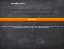 Tablet Screenshot of meereskosmetik.de